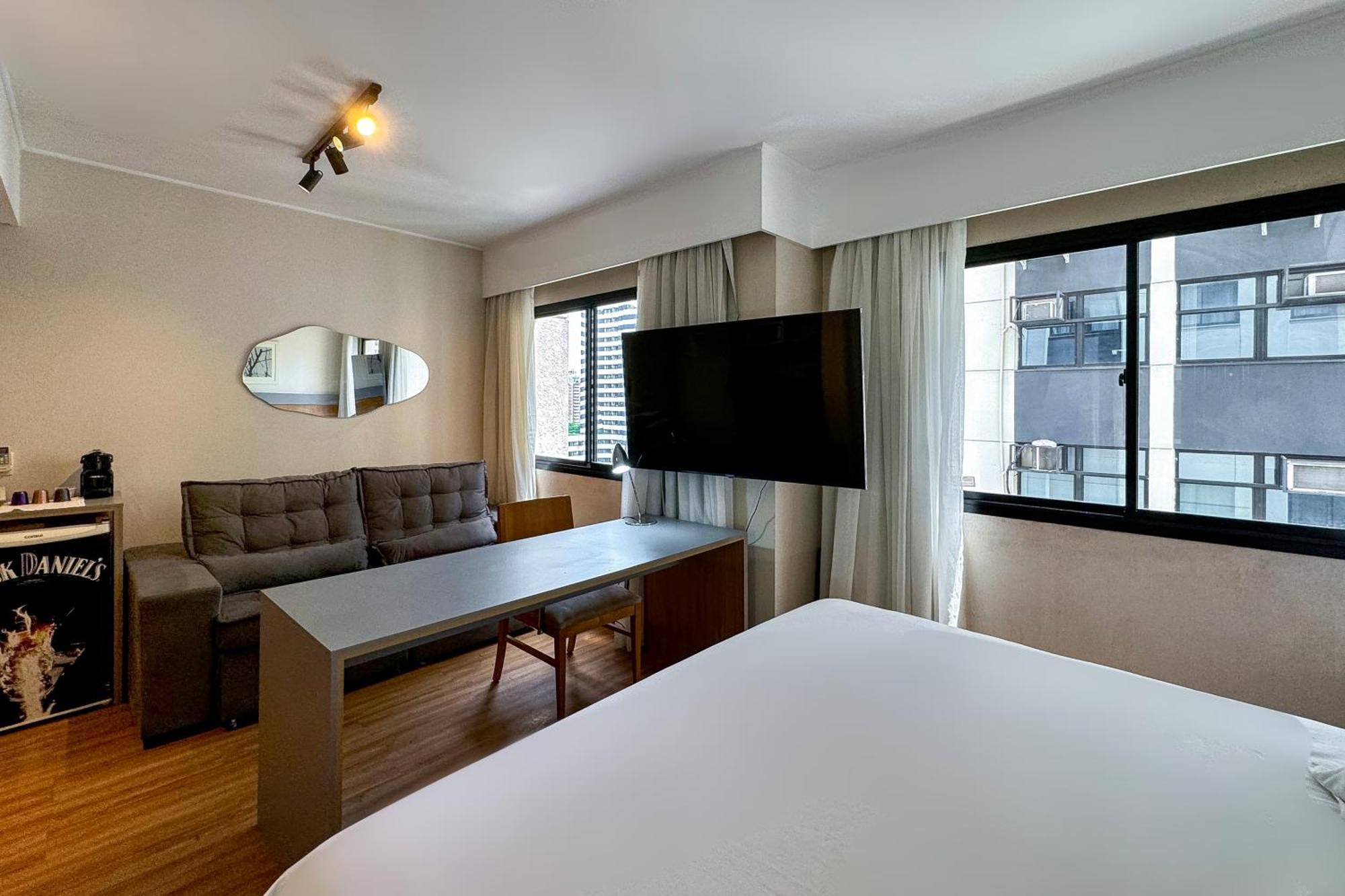 Apartamento Flat Em Em Moema São Paulo